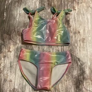 B magical swimsuit with skirt